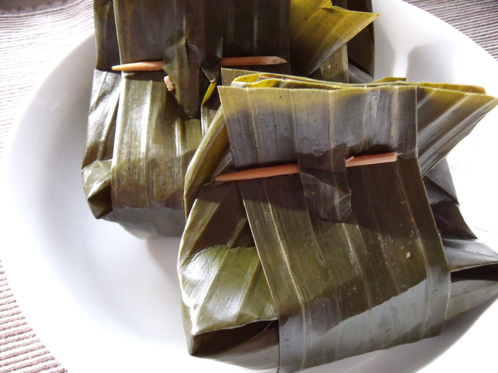 Tum Dalam Kemasan Daun Pisang (Sumber : wilandwayanskitchen.com)